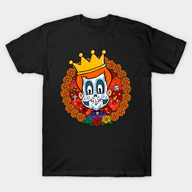 Freddy Day of the Dead T-Shirt by MightyNerd